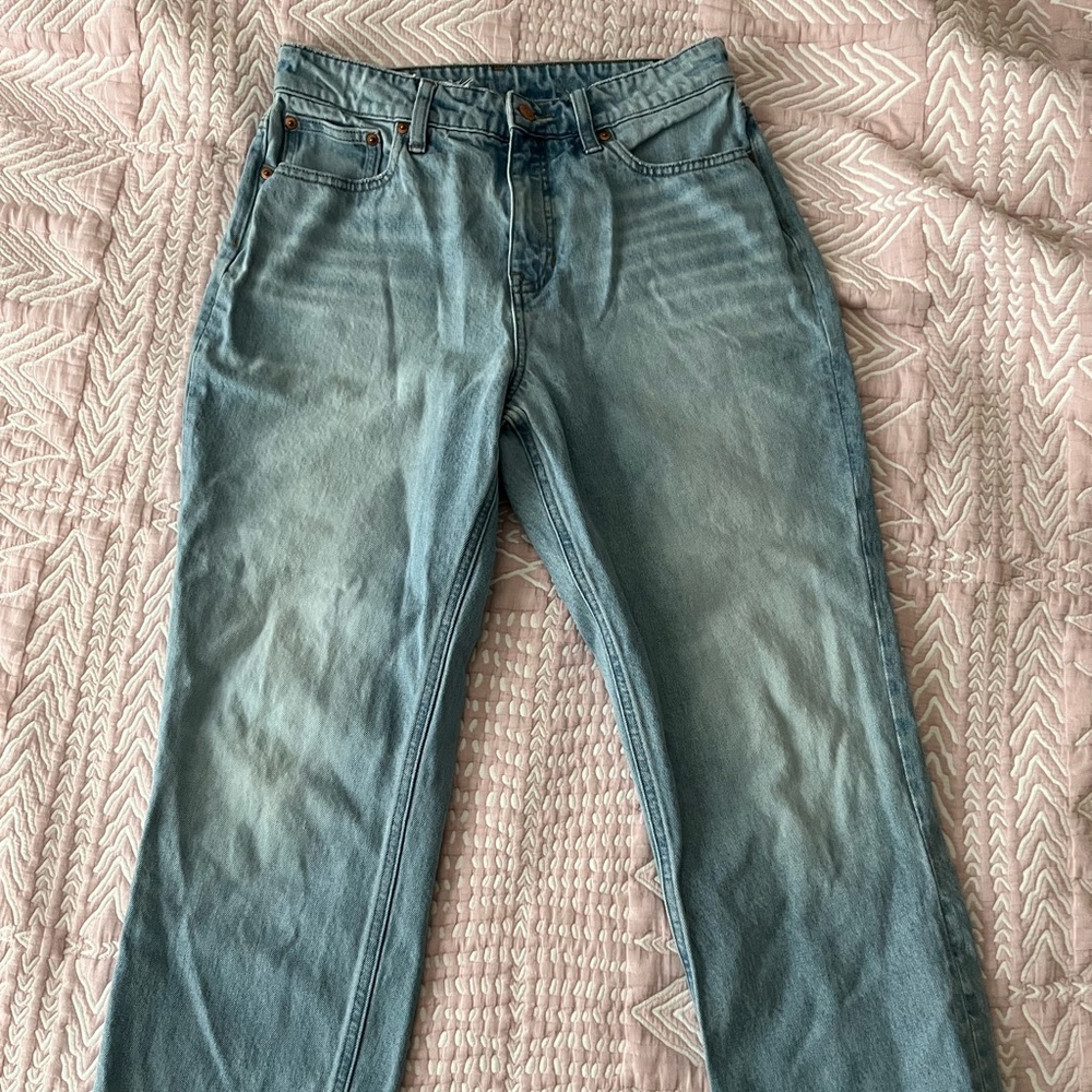 GUC j.crew light blue baggy jeans